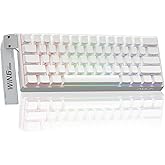 Aula WIN60 HE - 60% Mechanical Gaming Keyboard Wired, Hall Effect Magnetic Switch Hot Swappable, Adjustable Actuation RT Mode, 8000 Hz Polling Rate, RGB Keyboard 60 Percent Compact Design for PC