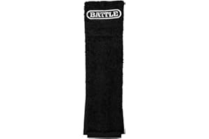 Battle Youth Football Player Towel Black, One Size