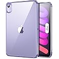 ESR for iPad Mini 7 A17 Pro Case, iPad Mini 7th/6th Generation Case (2024/2021), Slim and Light, Shock and Drop Protection, Yellowing Resistant, Supports Pencil Pro & Pencil (USB-C), Purple Clear