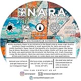 NARA SYNTHETIC PAPER for Alcohol Ink PAINTING-14.3mil(6 INCHES Diameter)