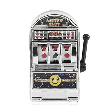 Docooler Mini Lucky Slot Machine Metal Anti-Stress Toy Christmas Gift Gold