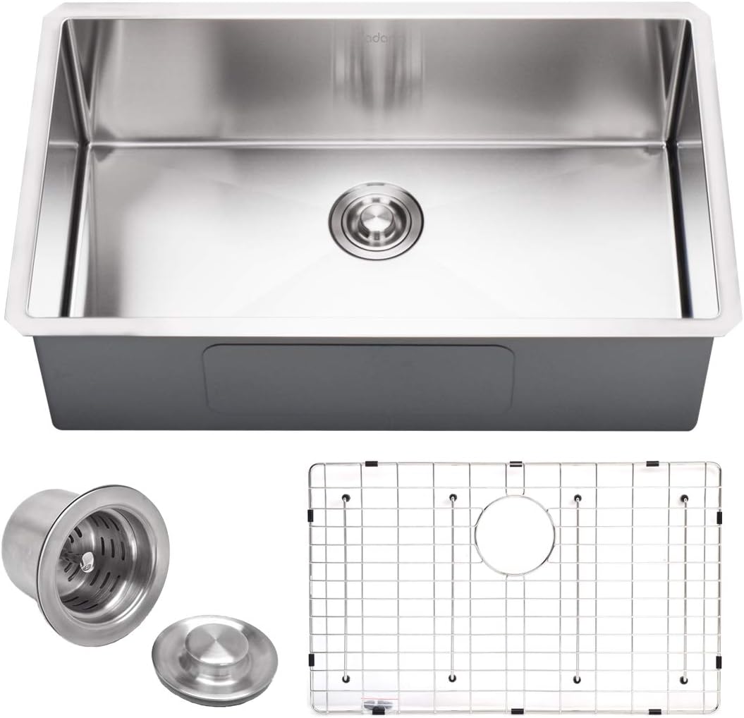 Best 30 Inch Undermount Kitchen Sink 16G