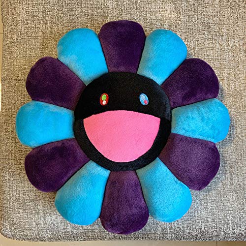 Juantin Store Stuffed Animal New 60cm Sunflower Pillow Soft Flower Stuffed Doll Kawaii Kaikai Kiki C