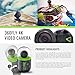 360Fly 4K Action Camera and Accessory Bundle with Camera Mounts + XPIX Tripod + Case + Fibertique Cleaning Cloth