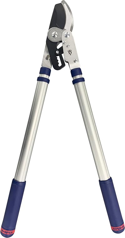 Spear & Jackson Telescopic Bypass Lopper Ratchet Carbon Steel PTFE Blade