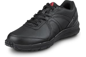 Reebok Work Men's Guide, Black, Men's, Athletic Style Slip Resistant Soft Toe Work Shoe