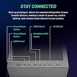 Skytech Nebula Gaming PC Desktop, Ryzen 5 5500 3.6