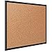 Quartet Cork Board, Bulletin Board, 5' x 3' Corkboard, Black Frame (2305B)