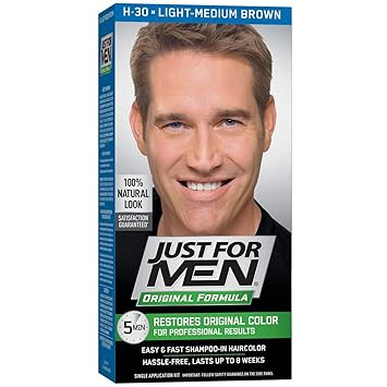 Amazon Com Just For Men Shampoo In Hair Color Light Medium