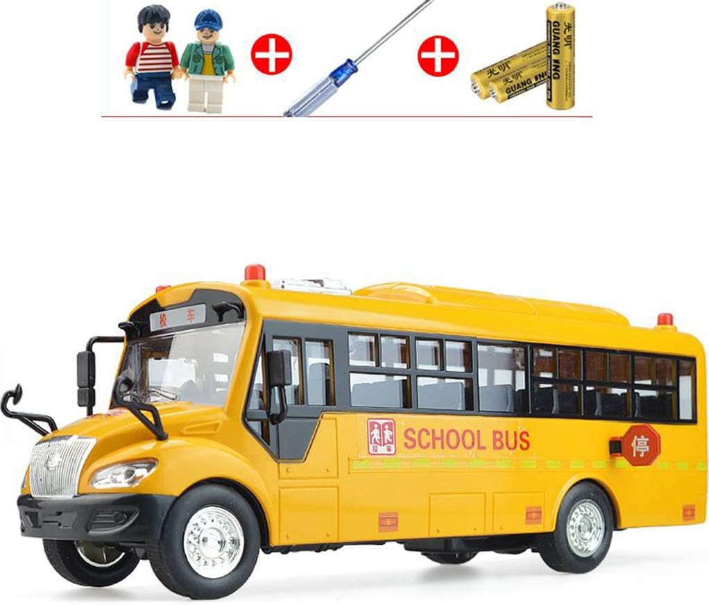 Autobus Jouet électrique Avec Son Et Lumière, Portes Ouvrantes – Grand Modèle, Jeu De Rôle éducatif, Cadeau Pour Enfant