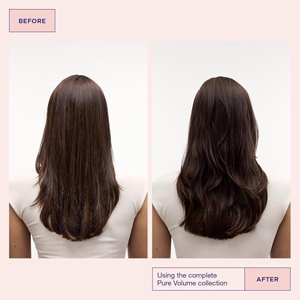 MARIA NILA PURE VOLUME, SHAMPOO 11.8 FL OZ, VITAMIN B5 GIVES VOLUME TO THIN & FINE HAIR, 100% VEGAN & SULFATE/PARABEN FREE