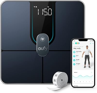 eufy Scales P2 Pro Smart Scale Wi-Fi/Bluetooth 16 Measurements BMI