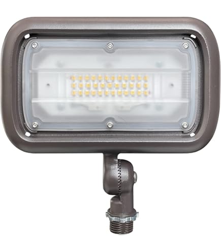 GKOLED 45W Outdoor Security LED Flood Lights 120-277V