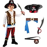Morph Kids Pirate Outfit - Boys & Girls Pirate Costume