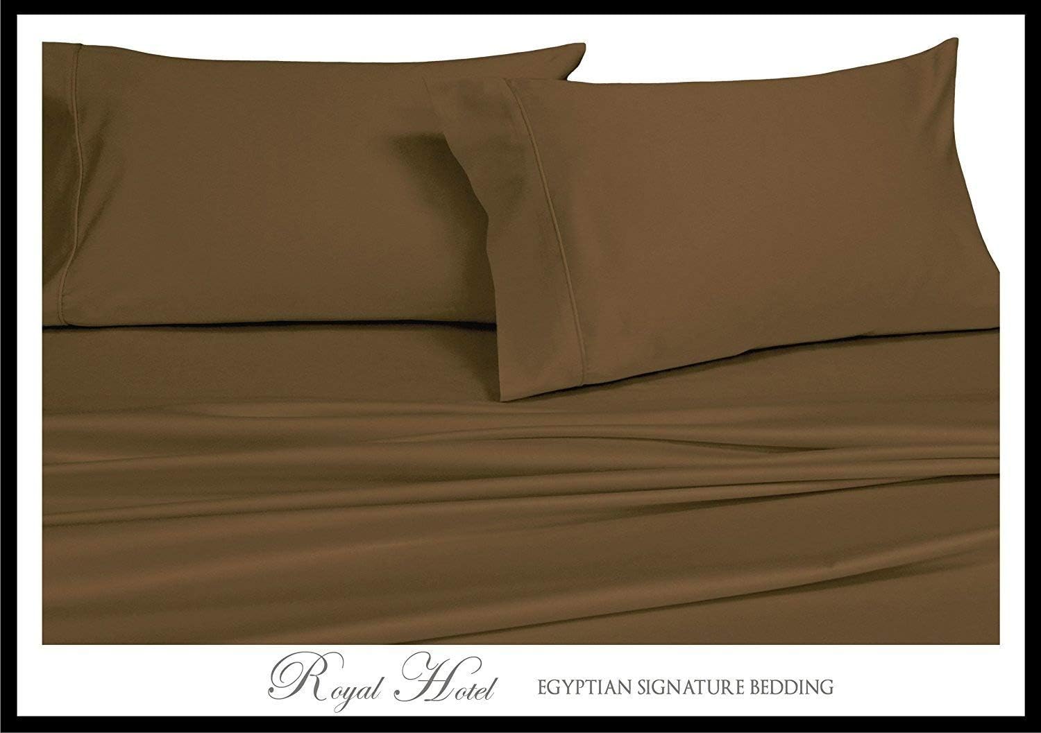 King Size Taupe Ultra Soft bed Pillowcases 100 Rayon from