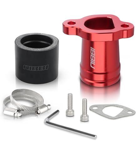 thumbnail image 2 of KIMISS CNC Aluminum Air Intake Manifold For VM22 Carb – Fits Predator 6.5, GX200, Mini Bikes & Go Karts 2 of 13