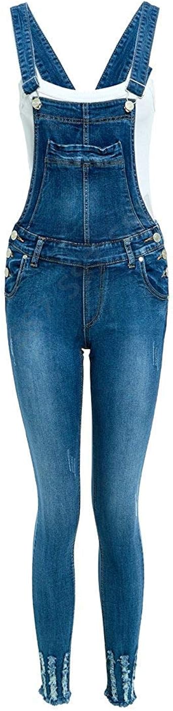skinny fit dungarees womens