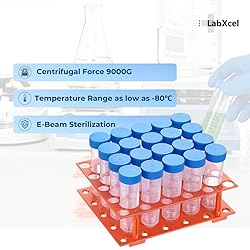 LabXcel Polypropylene Conical Centrifuge Tubes