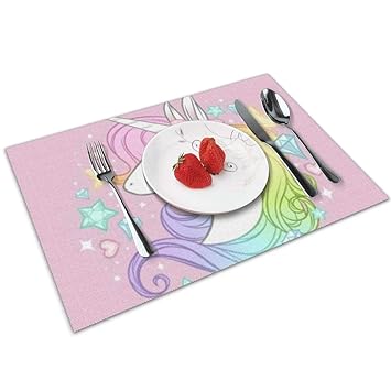 Amazon Com Coolfun Pink Unicorn Fairy Horse Themed Print Pattern