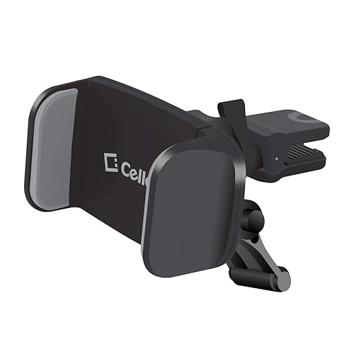 CELLET Car Cell Phone Holder Mount – Black Air Vent Phone Holder