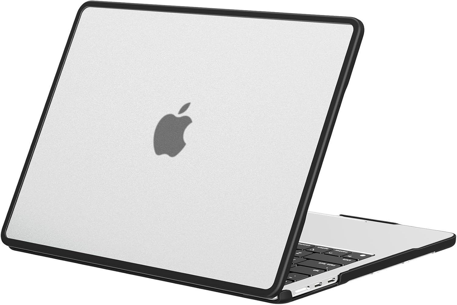 Photo 1 of BlueSwan Anti-Cracking Hard Shell Case Compatible with MacBook Air 13 inch M4 M3 M2 2026 2025-2022 A3240 A3113 A2681, Drop Protection Soft TPU Bumper PC Base for Air 13.6 inch, Frosted Clear