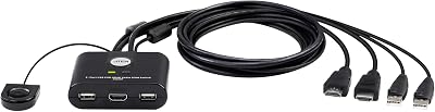 ATEN 2-Port USB FHD HDMI KVM Cable Switch CPNT