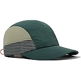 CLAPE Baseball Cap Quick Dry 5 Panel Trucker Hat Unstructured Dad Hat Sports Running Cap Low Profile Golf Hat Fitted Cap