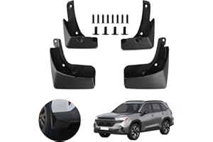 Mud Flaps Splash Guards for 2025 2026 Subaru Forester (Not for Wilderness), Durable ABS Material, No-Drill Installation, Prot