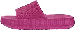 BRONAX Slides for Women Recovery Hot Pink Pillow