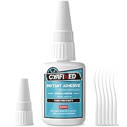 Super Glue Liquid, Instant Clear Cyanoacrylate Thin
