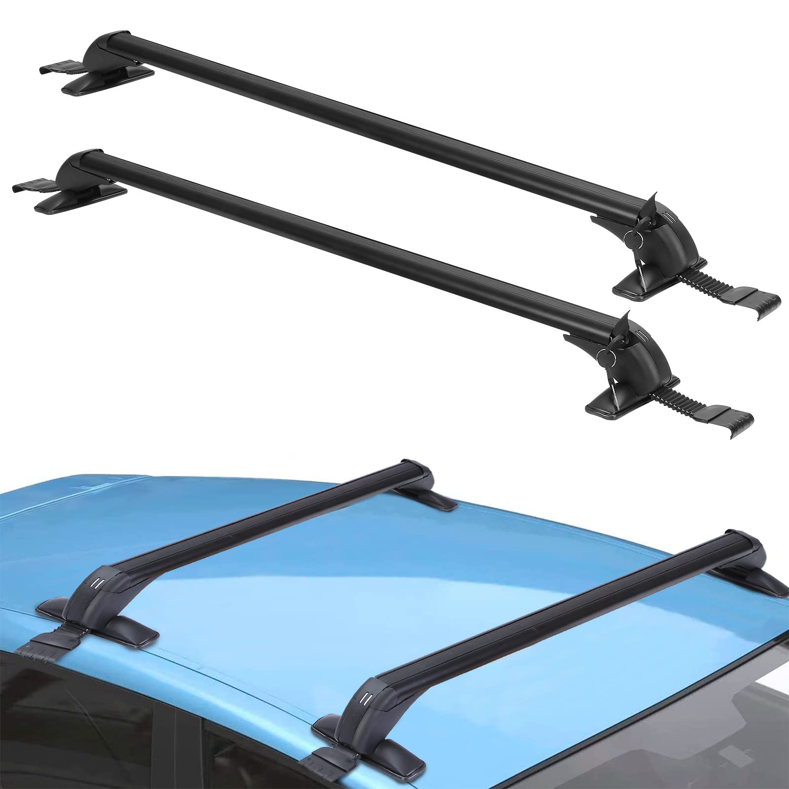 Mua Universal Roof Rack, 48'' Car Top Roof Rack Cross Bar Luggage ...
