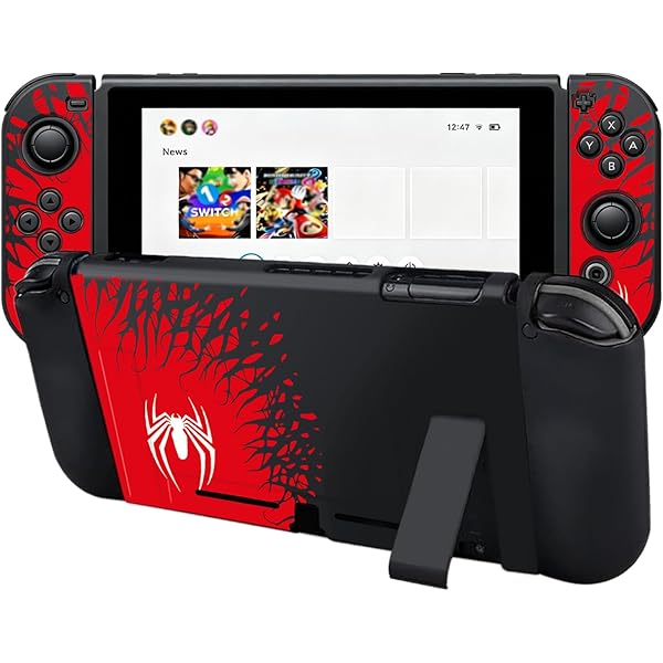 Amazon.com: Marvel Spiderman Miles Morales Nintendo Switch 2 Case