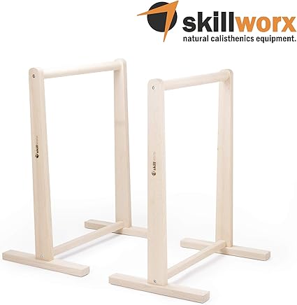 Skillworx Dipstation Dip Staven Van Fsc Hout Voor Calisthenics En Turntraining Amazon Nl