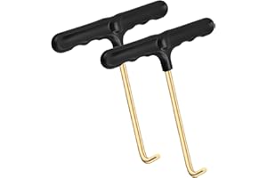 YOBLINK Trampoline Tool for Springs,Spring Puller Tool, 2 Pack Trampoline Springs tool,Trampoline Accessories,T-Hook