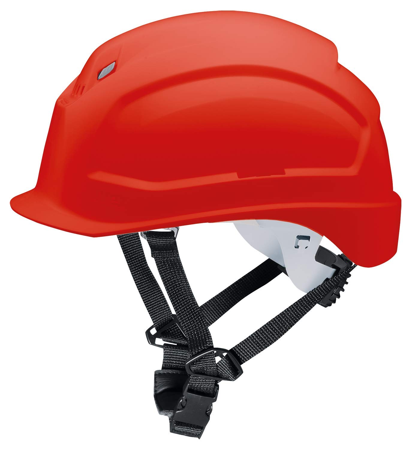Uvex Pheos S-KR Safety Helmet - Construction Helmet with 4-Point Chin Strap and Ventilation Holes