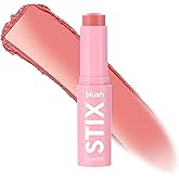 ColourPop Blush Stix - Cream Blush Stick with Dewy, Glowy Finish - Buildable, Blendable, Hydrating - Lightweight Vegan Makeup for Cheeks - New Formula - Mini Me, Soft Warm Pink (0.28 oz)