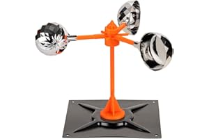 FLYONTE Bird rotary deterrent for outdoor use, to keep birds away from pigeons woodpeckers, for garden roofs