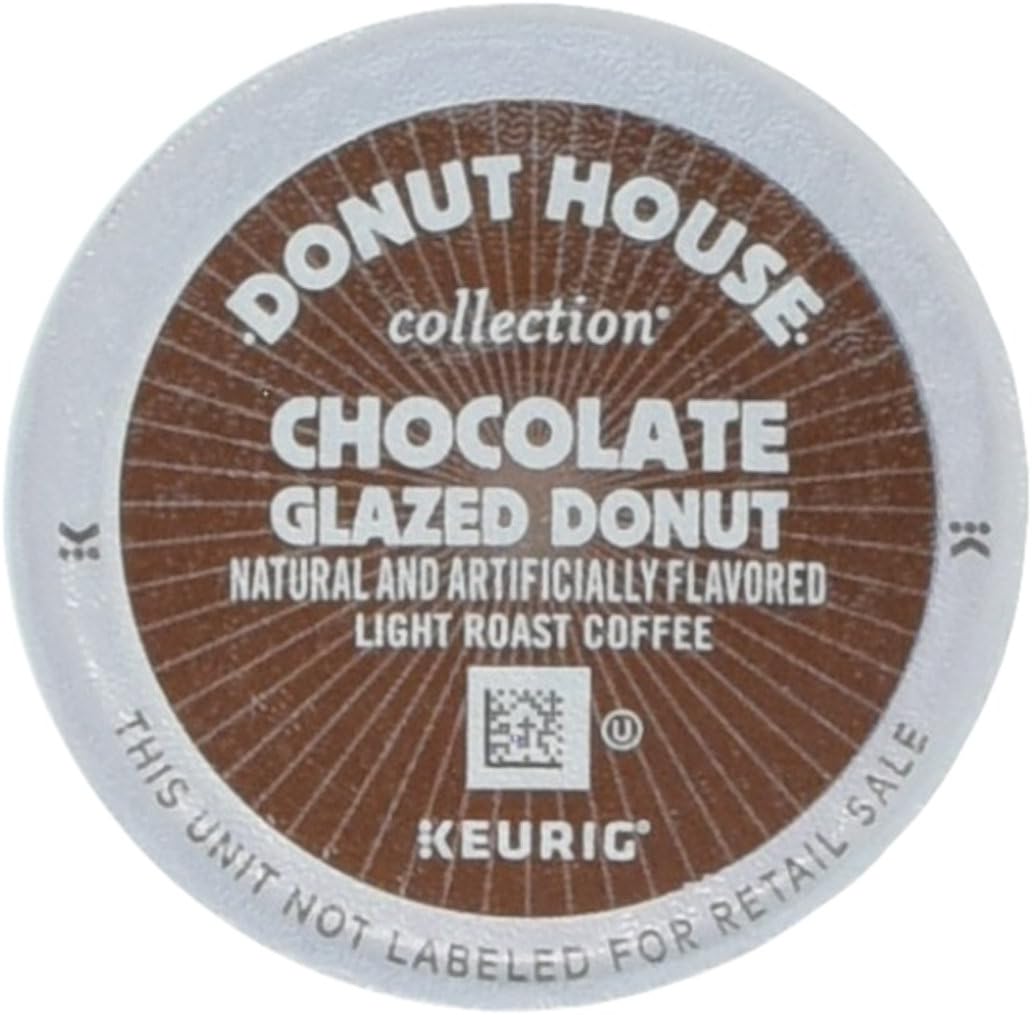 Donut House Chocolate Glazed Donut - 18 ct