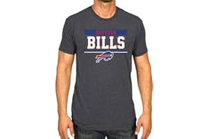 Team Fan Apparel NFL Adult Team Block Tagless T-Shirt - Cotton Blend - Charcoal - Perfect for Game Day - Comfort and Style