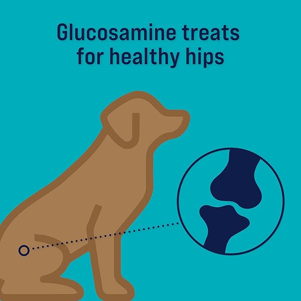STEWART FREEZE DRIED DOG TREATS, HEALTHY HIPS WITH GLUCOSAMINE FOR DOGS, HEALTHY, LIMITED INGREDIENT GRAIN FREE DOG TREAT, BEEF & SWEET POTATO RECIPE, 8 OUNCES, RESEALABLE POUCH, LIGHT BROWN (402303)