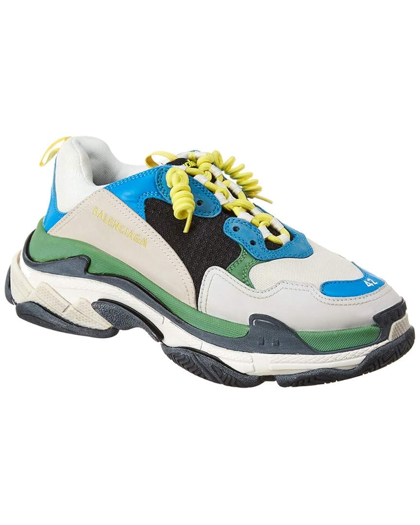 Balenciaga Triple S Sneakers in Green Lyst