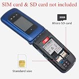 uleway Big Button Unlocked Flip Phone for Elderly 2G SOS 1000mAh Torch FM view 5