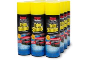Stoner Car Care 91034-12PK Trim Shine – Vinyl and Plastic Protectant Coating for Interior & Exterior Car Detailing – Restores