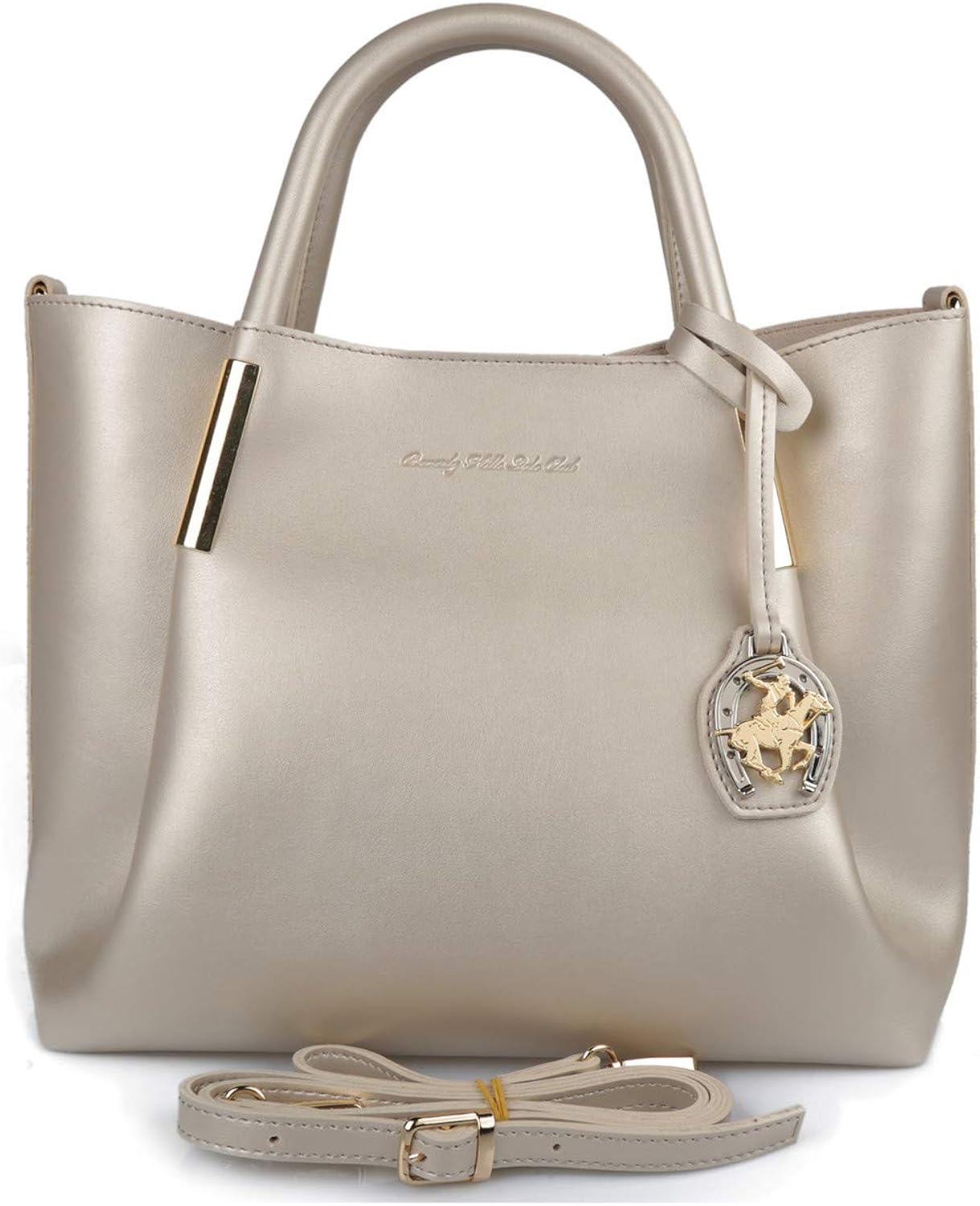 Beverly Hills Polo Club Women's Multiple Pockets Shoulder Bag And Handbag Multi Compartment Beverly Hills Polo Club Women's Multiple Pockets Shoulder Bag And Handbag Multi Compartment