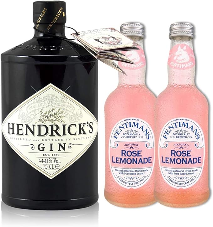 Hendricks Gin (70cl) With Fentimans Rose Lemonade (2x 200ml) Christmas