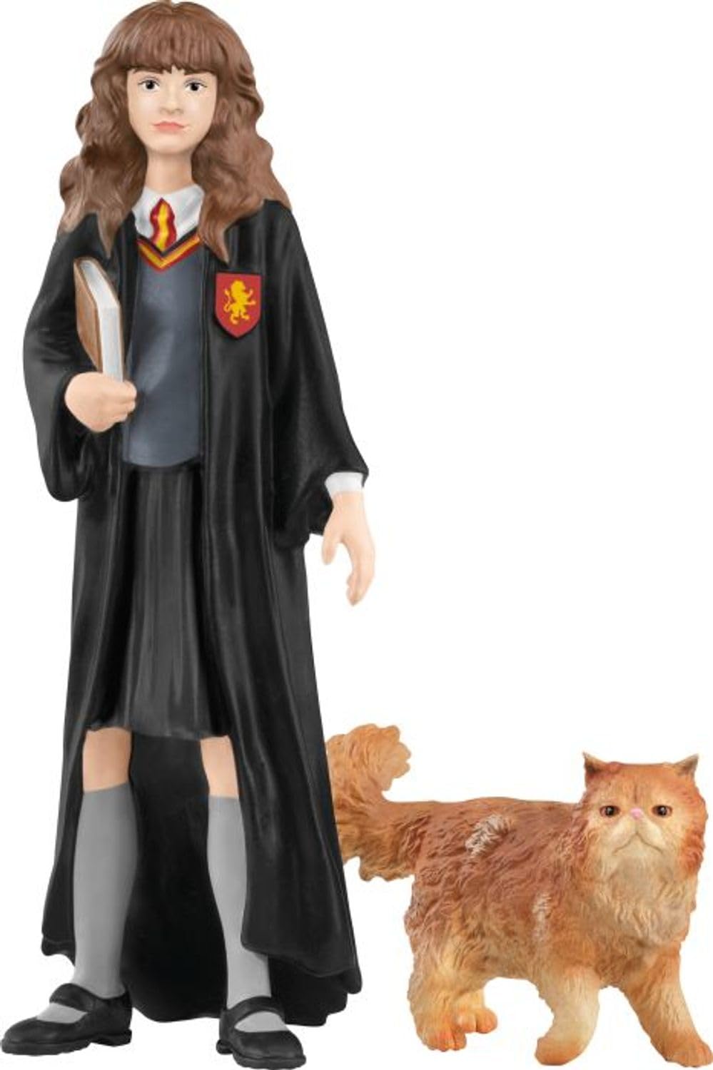 SCHLEICH 42635 Hermione Granger and Crookshanks Wizarding World Toy Figurine