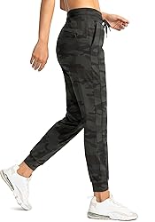 G Gradual Women's Joggers Pants with Zipper Pockets
