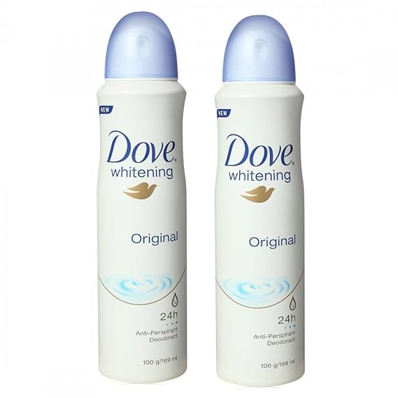 Dove Underarm Lightening Antiperspirant Deodorant Spray Original 169Ml