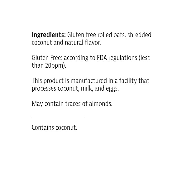 AVELINA COCONUT INSTANT OATS – WITH REAL SHREDDED COCONUT – 12.3 OZ (PACK OF 1)