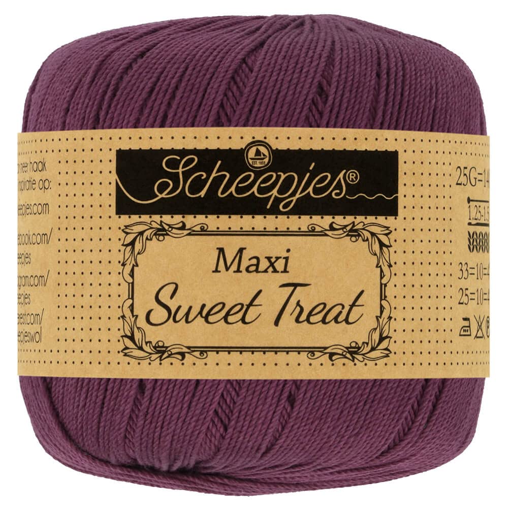 Scheepjes - Scheepjes Maxi Sweet Treat 394 Shadow Purple Yarn - 1x25g — image 1